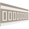 Ekena Millwork Wainscot Paneling Kit, Urethane, 94-1/2 in L, Factory Primed WPKUSQ051P032 - alternate 4